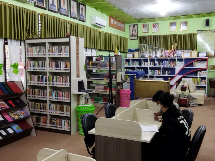 Selamat, Perpustakaan Cahaya Aksara SMAN 5 Pekanbaru Raih Juara Nasional