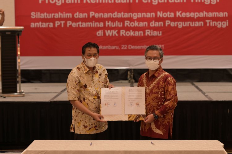 jalin Kerjasama dengan Pertamina Hulu Rokan, UNRI akan Lakukan Hal Ini