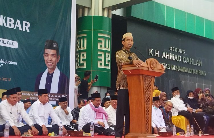 UAS Ajak Wakaf, Dalam 2 Jam Terkumpul Rp413 Juta untuk Gedung Tajdid Center