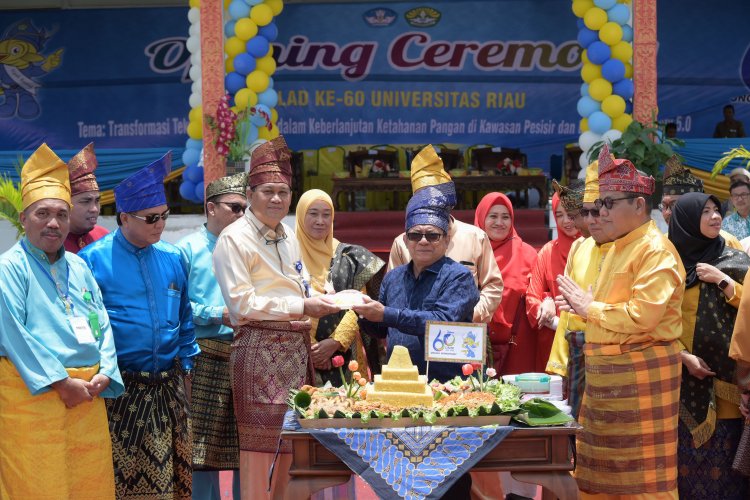 Ini Ajakan Rektor Aras Mulyadi Saat Perayaan Milad Ke-60 UNRI