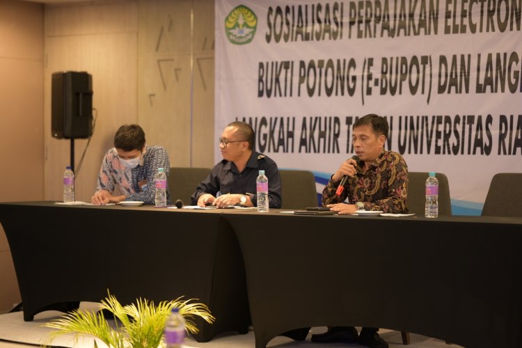 Bendahara Pengeluaran di UNRI Berkumpul Bahas Hal Ini