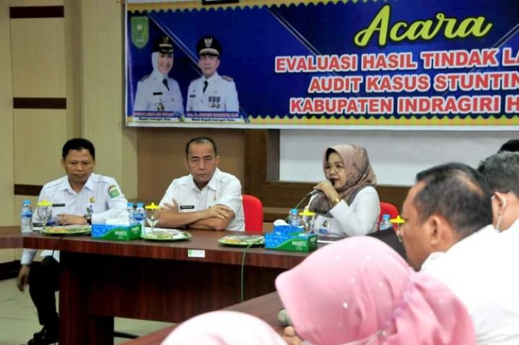 Evaluasi Audit Stunting, Berharap Tak Ada Lagi Anak Kurang Gizi di Inhu